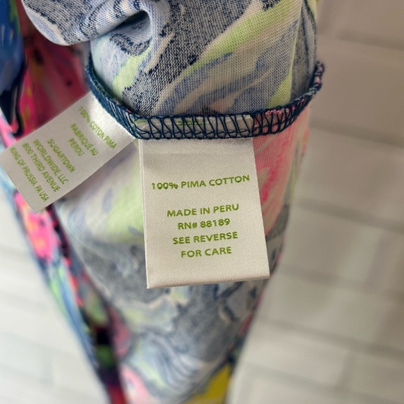 Lilly Pulitzer Marlowe Short Sleeve T-Shirt Dress size Small - Picture 6 of 11